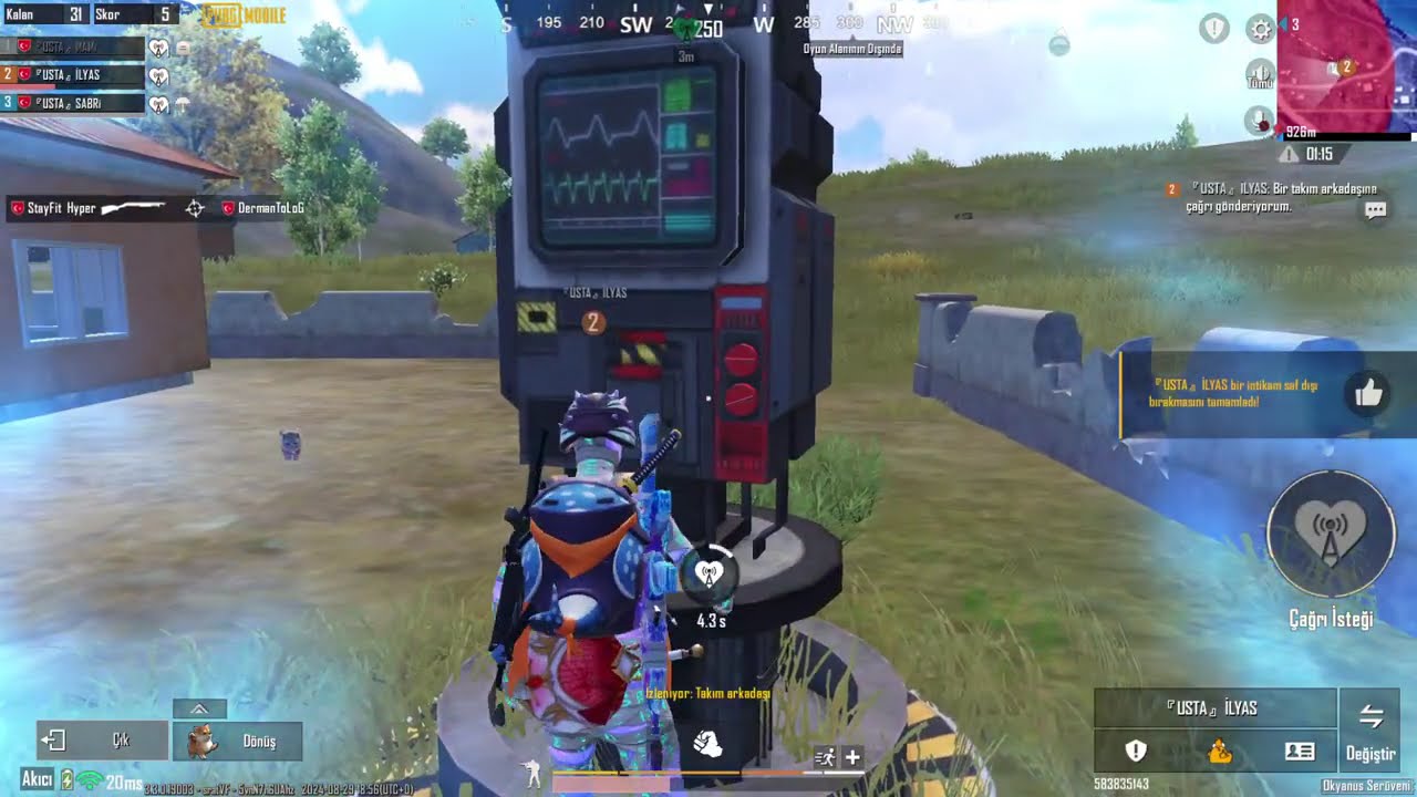 ERANGEL HARİTASINI VİN ALARAK SONLANDIRDIK