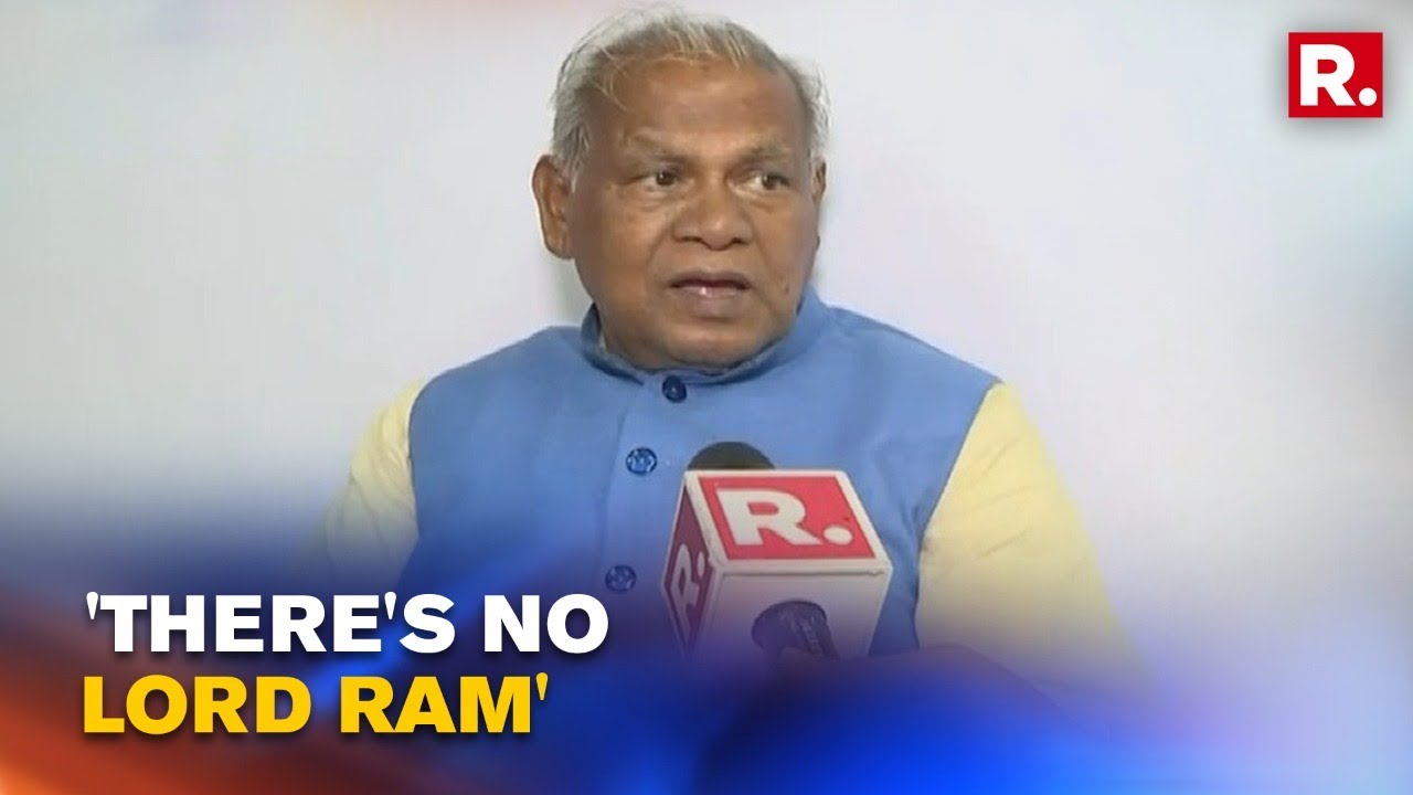 'Ram Wasn't God: Ex-Bihar CM Manjhi's Remarks on Ram Navami Violence Triggers Controversy