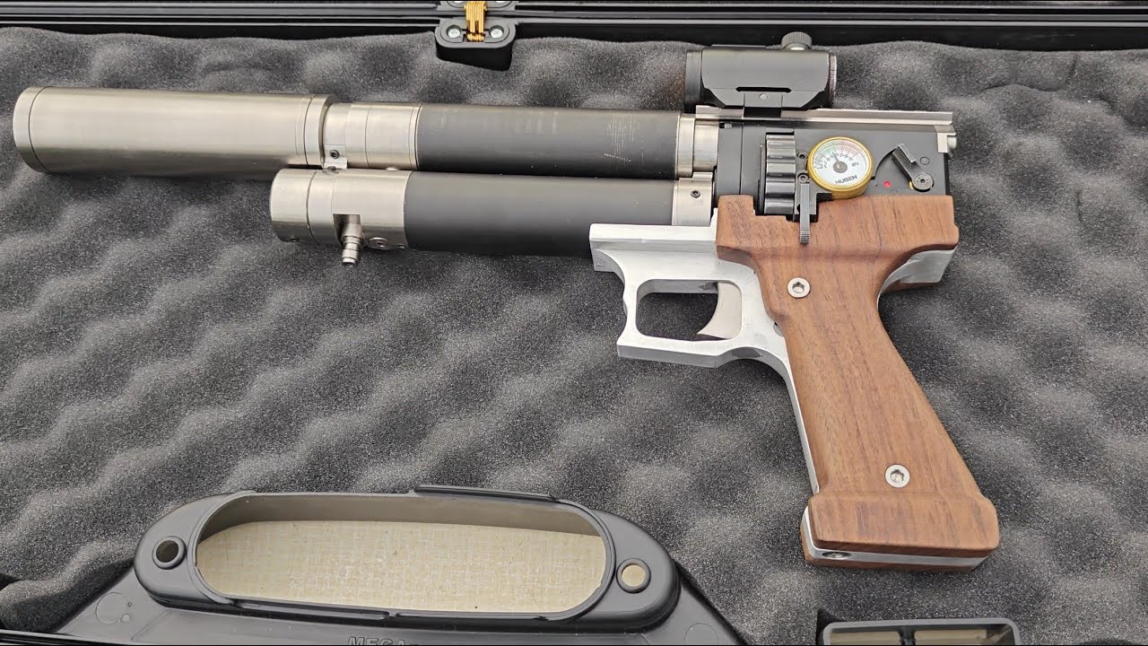 The Best PCP Pistol in the World; Custom made Huben GK1.