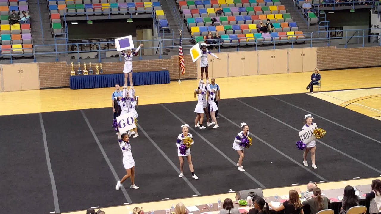 Daphne Middle School Cheer Competition 11-21-2015