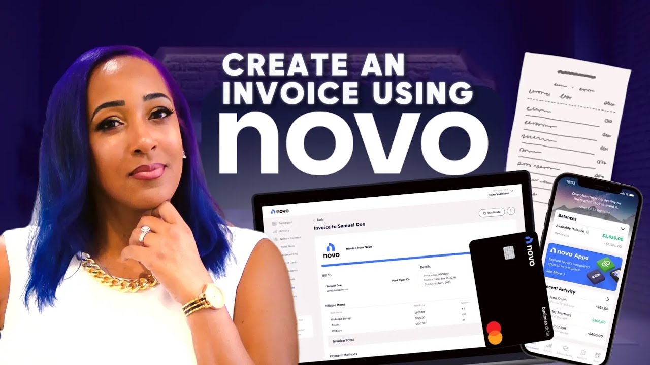 How To Create an Invoice Using Novo Bank [Step-By-Step]
