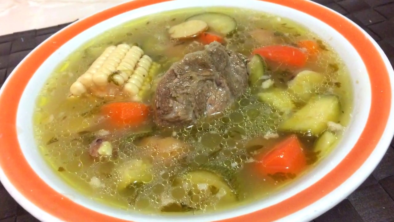 Cocido de Res / Caldo de Res | @CocinandoenFamilia