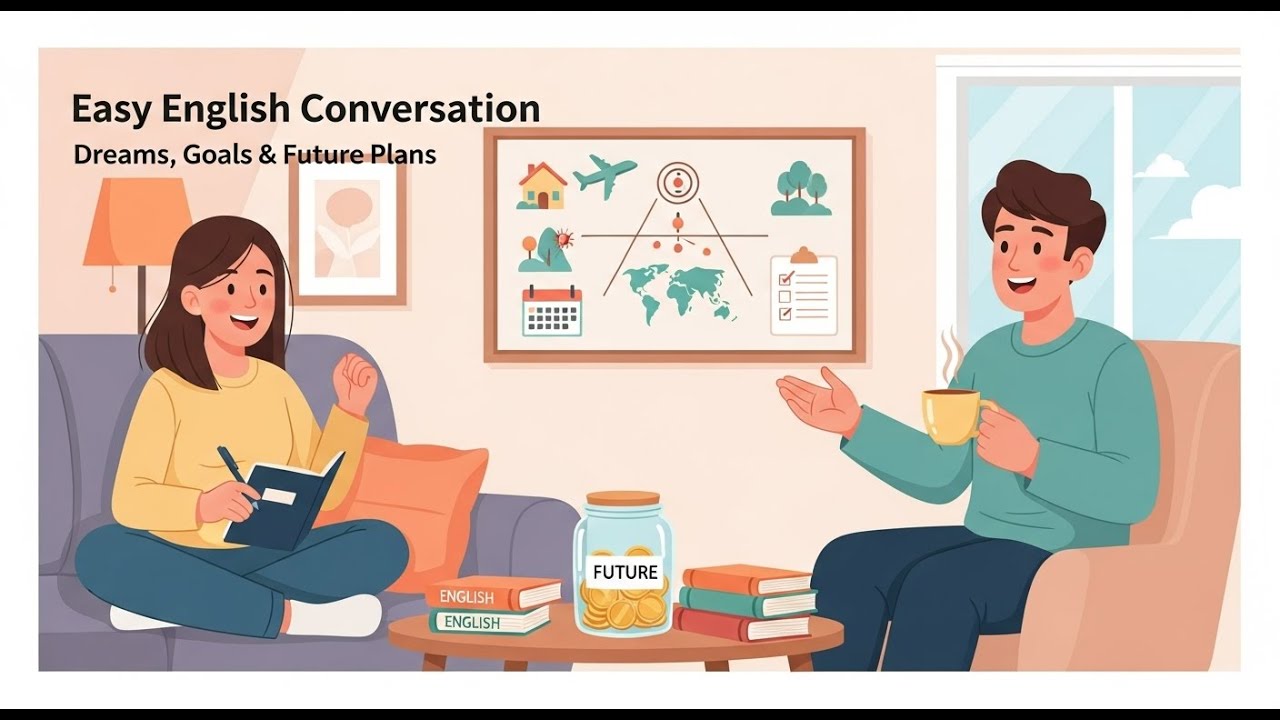 Dreams, Goals & Future Plans | Easy English Conversation | Next Level English