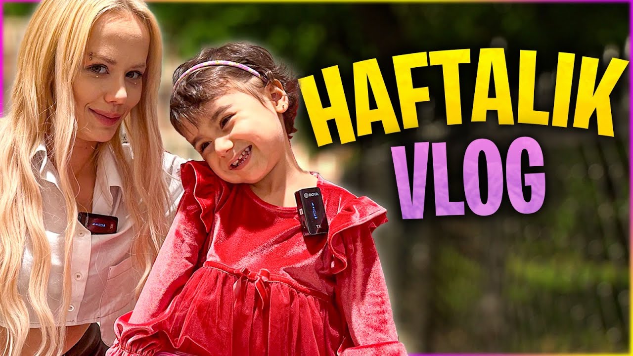 HAFTALIK VLOG | YEDİ GÜN NELER YAPTIM !?