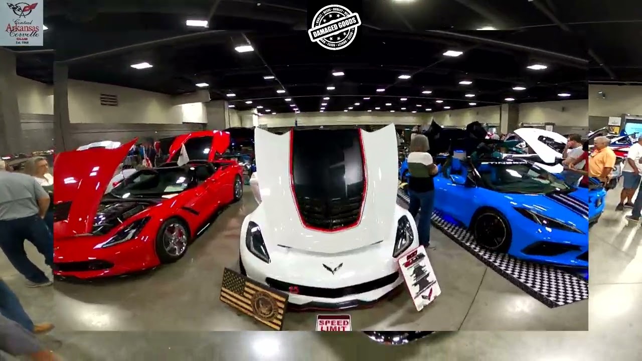 32 Featured Corvettes at Hot Springs Arkansas 25 min