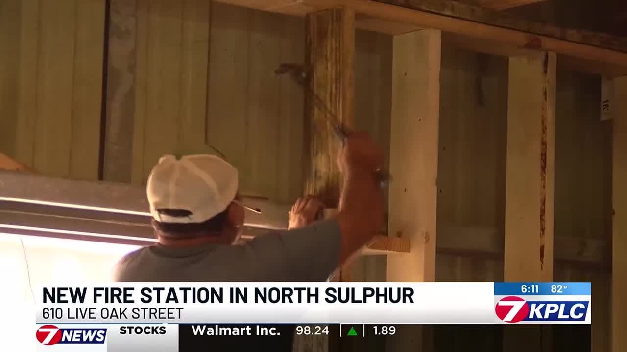 The process of building a new fire department for North Sulphur has begun