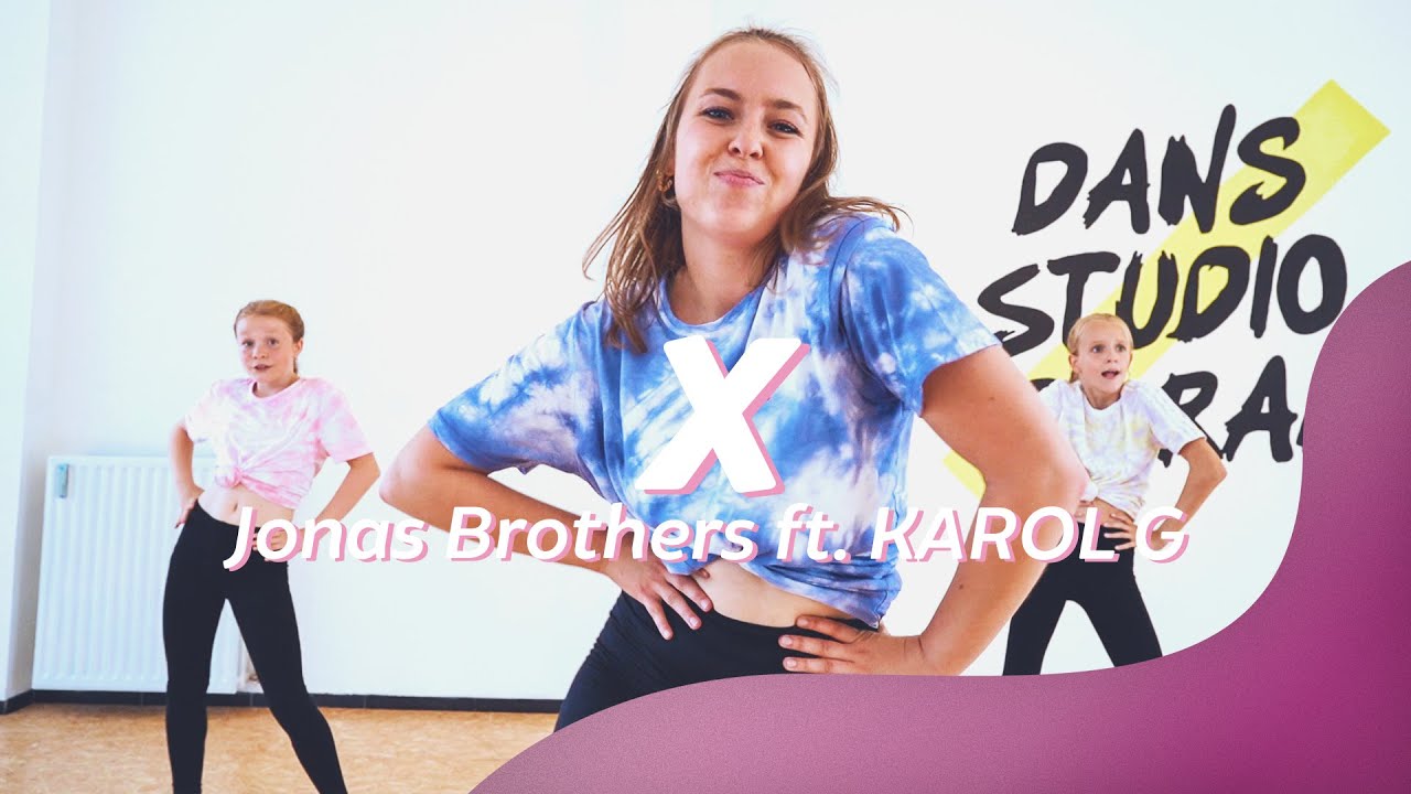 X - JONAS BROTHERS FT. KAROL G. | Dance Video | Choreography | Easy Kids Dance