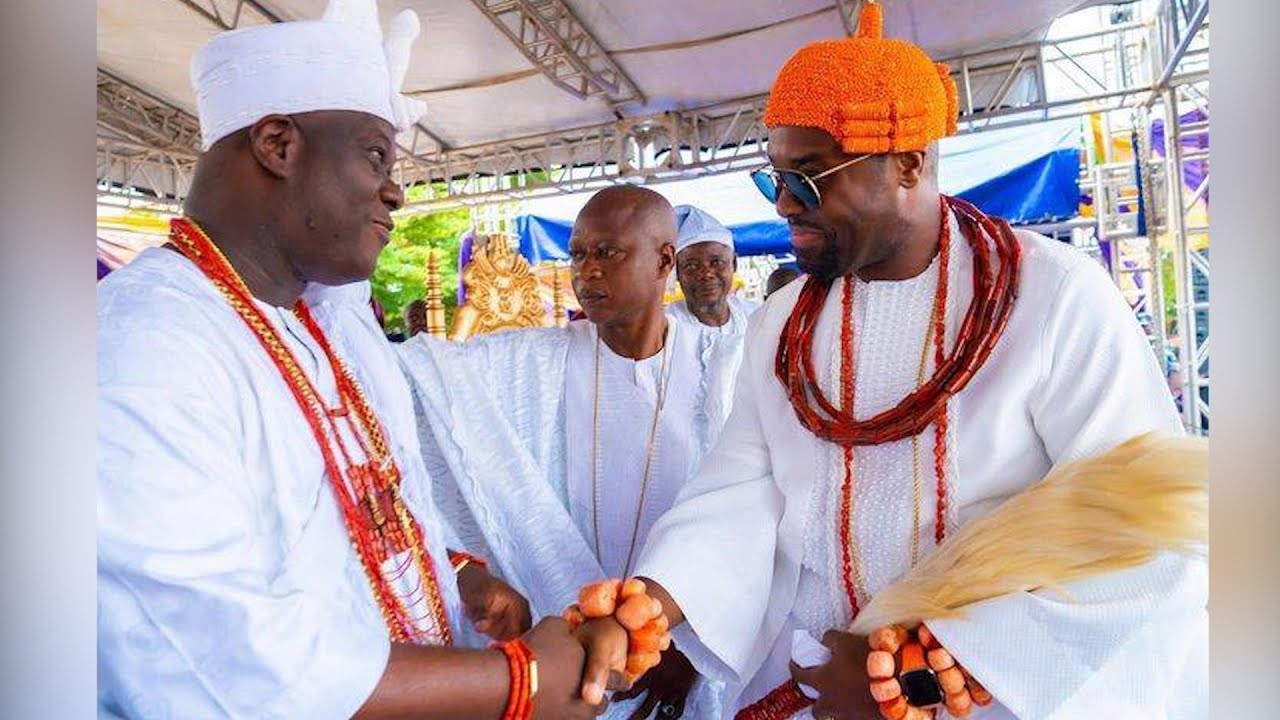 PEACE TALK    OLU OF WARRI VISIT OONI OF IFE OLORI ALADE ADEYEYE ENITAN OGUNWUSI