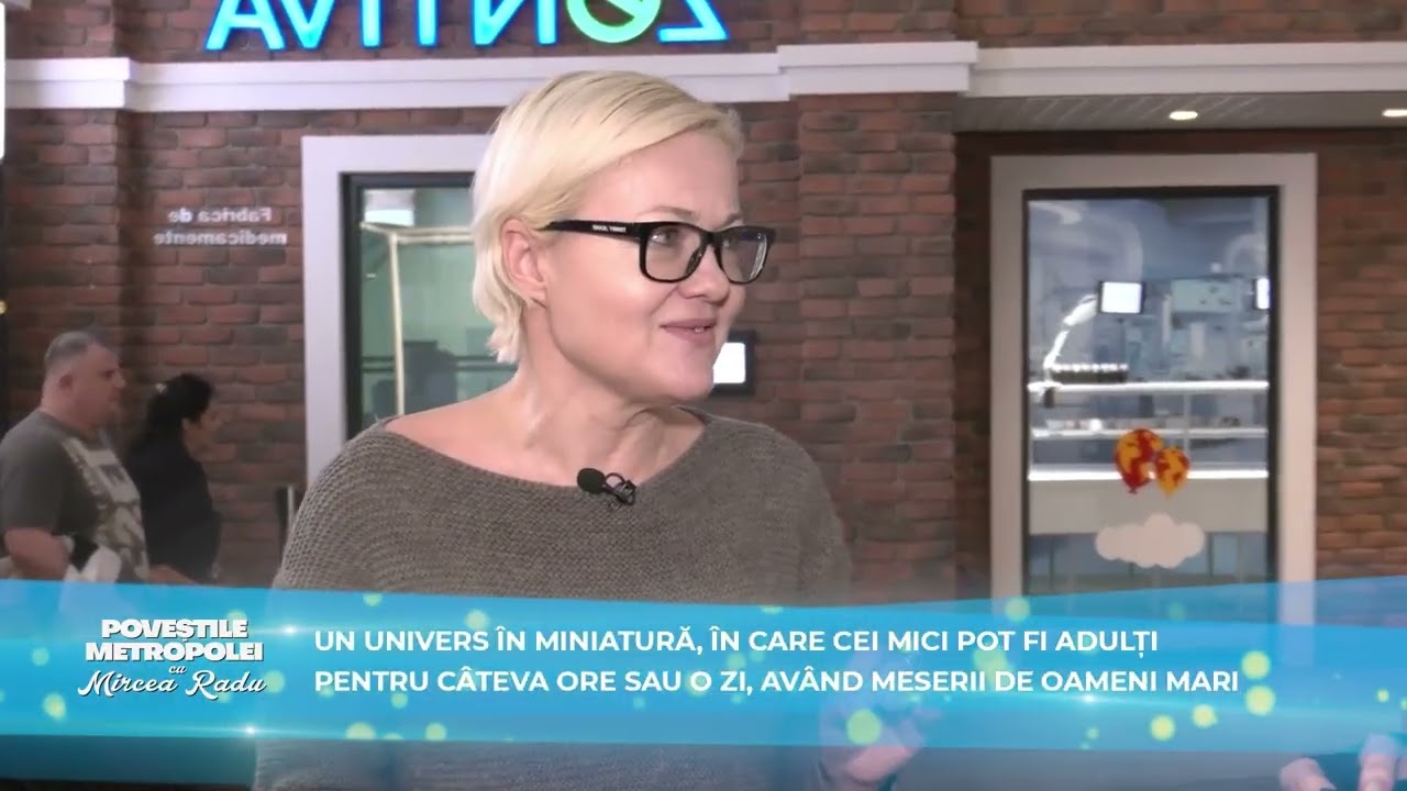 Poveștile Metropolei - Ana Maria Pascaru ne prezinta un oraș în miniatură în pentru copii