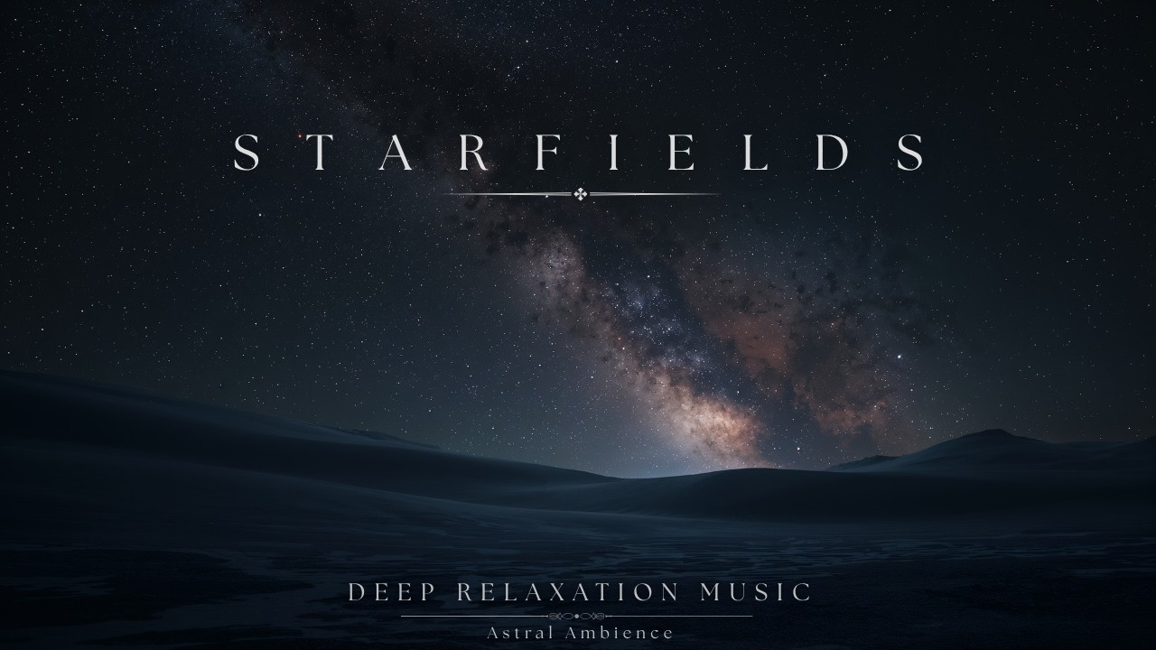 Starfields | Calm Relaxation Music Across Endless Cosmic Horizons - Celestial Soundscape [DEEP CALM]