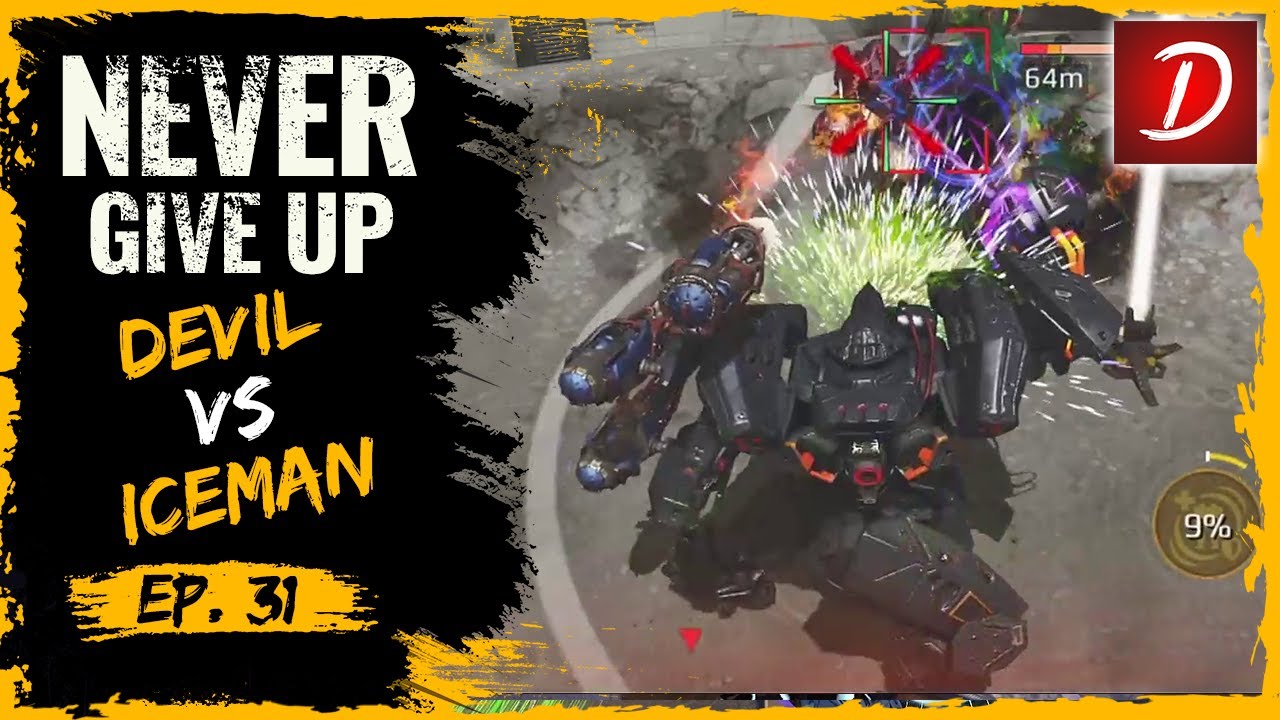 🔥 Devil vs Iceman Became Enemies : Never Give Up  : War Robots WR