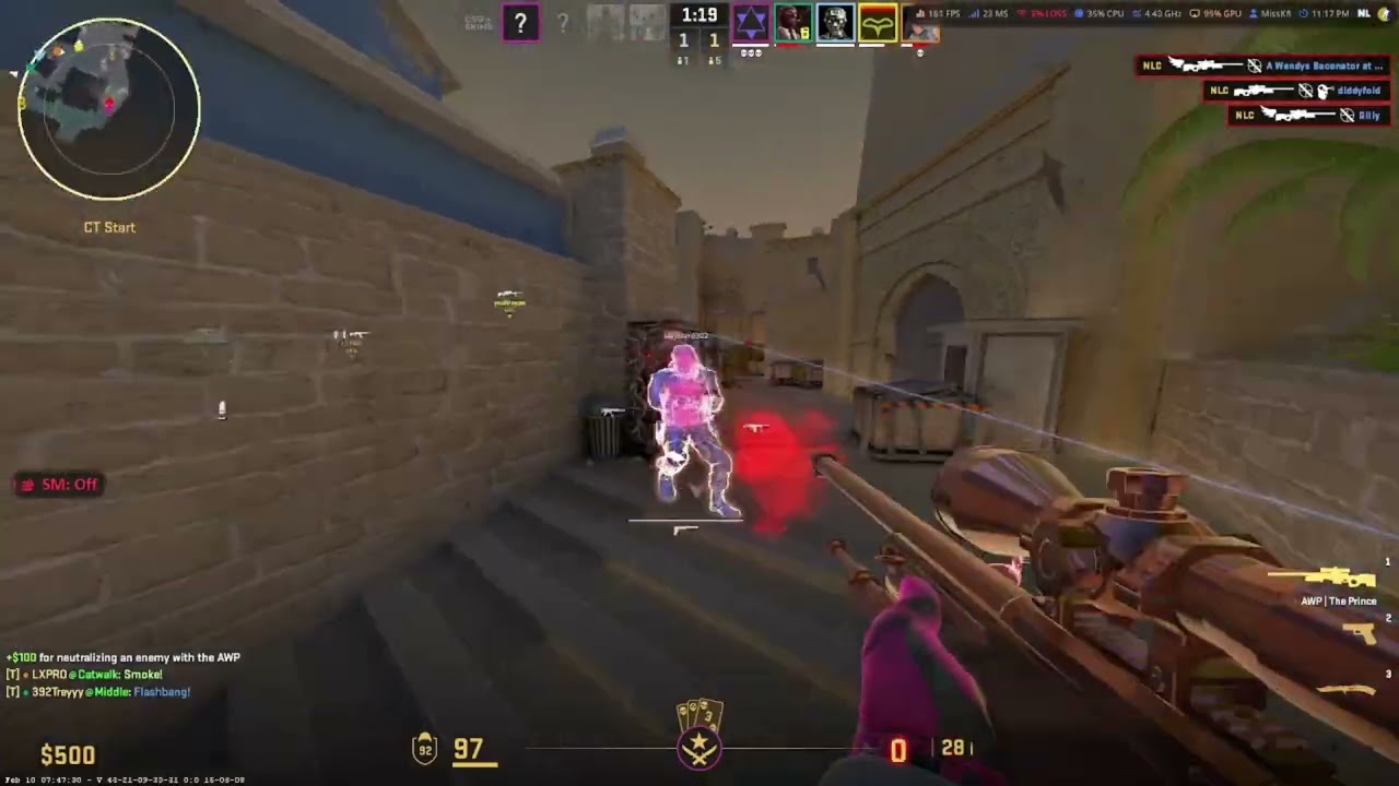 Average CS2 MM lobby