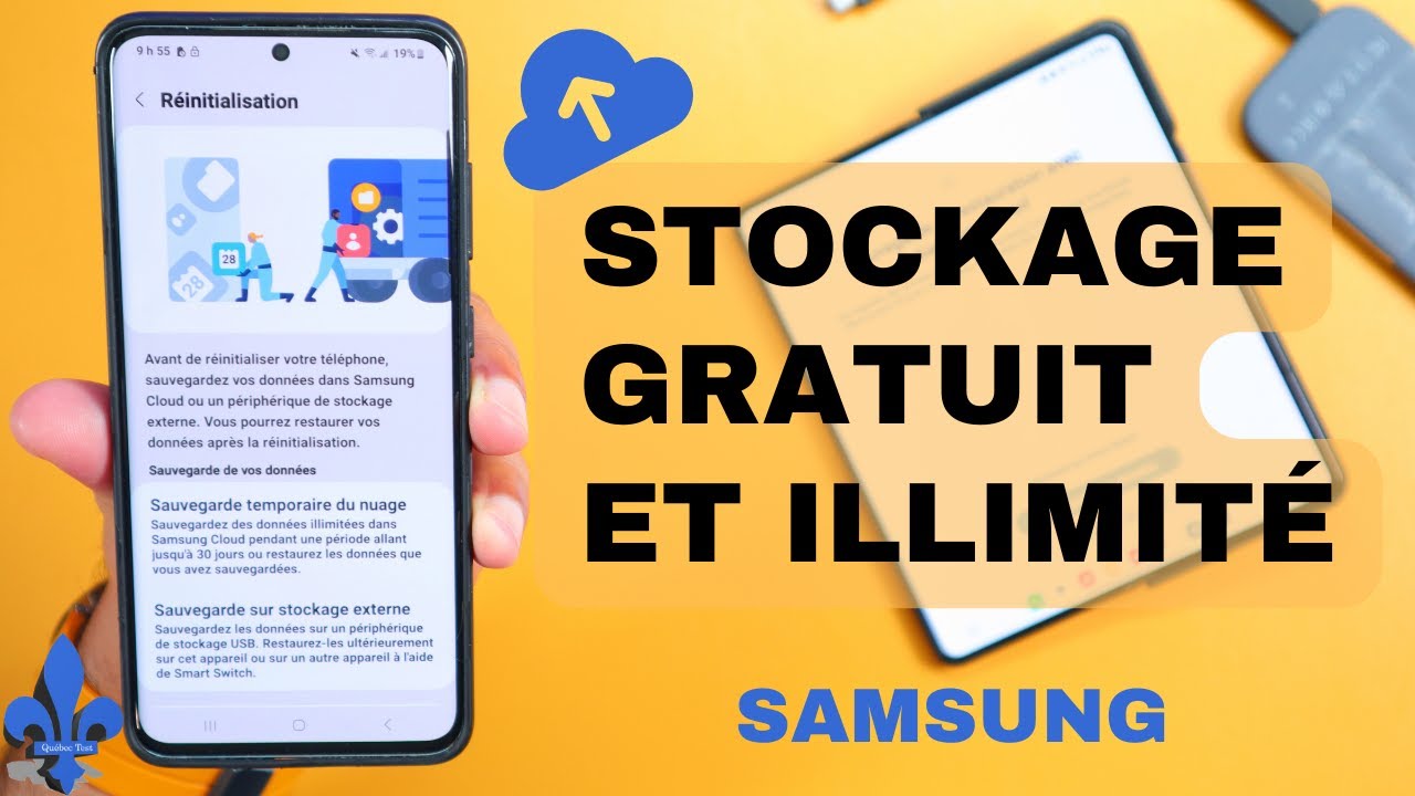Samsung Galaxy  Stockage Cloud Gratuit et Illimité !