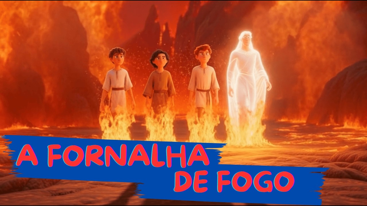 A Fornalha de Fogo - Sadraque, Mesaque e Abede-Nego. Música infantil