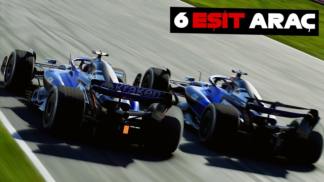6 EŞİT ARAÇ İNANILMAZ YARIŞ! EV YARIŞINA ÖZEL RENK DÜZENİ- F1 23 Türkçe Kariyer Modu - Bölüm 30