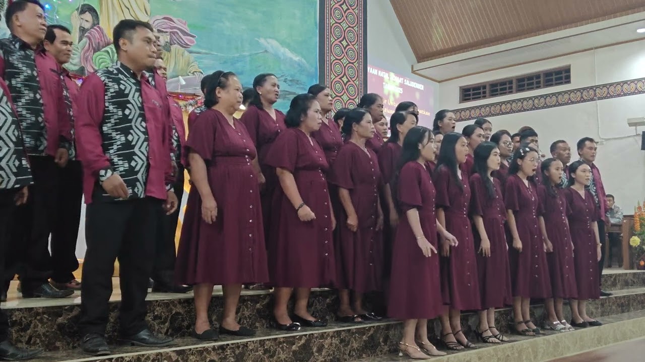 Paduan Suara Klp Gabungan 5 Natal Jemaat Saludengen Tahun 2025