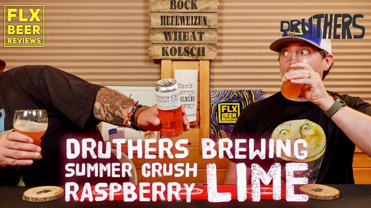 Druthers Brewing Co. | Summer Crush Raspberry Lime (Blonde Ale w/Fruit) | Beer Review 