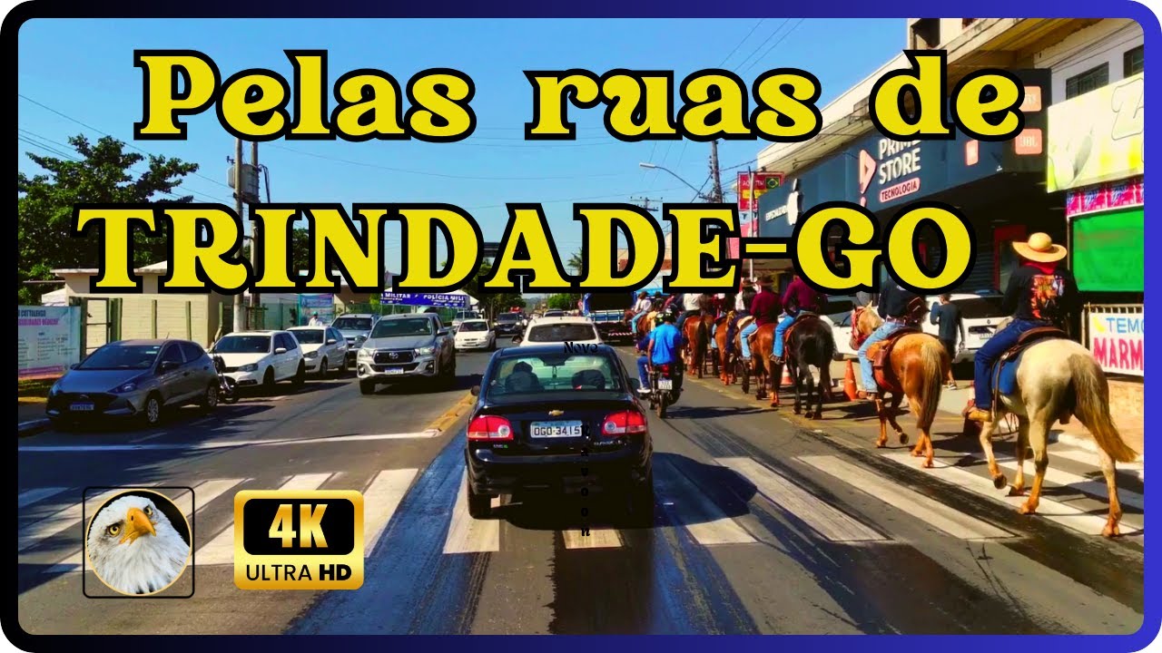 Pelas ruas de Trindade-Go