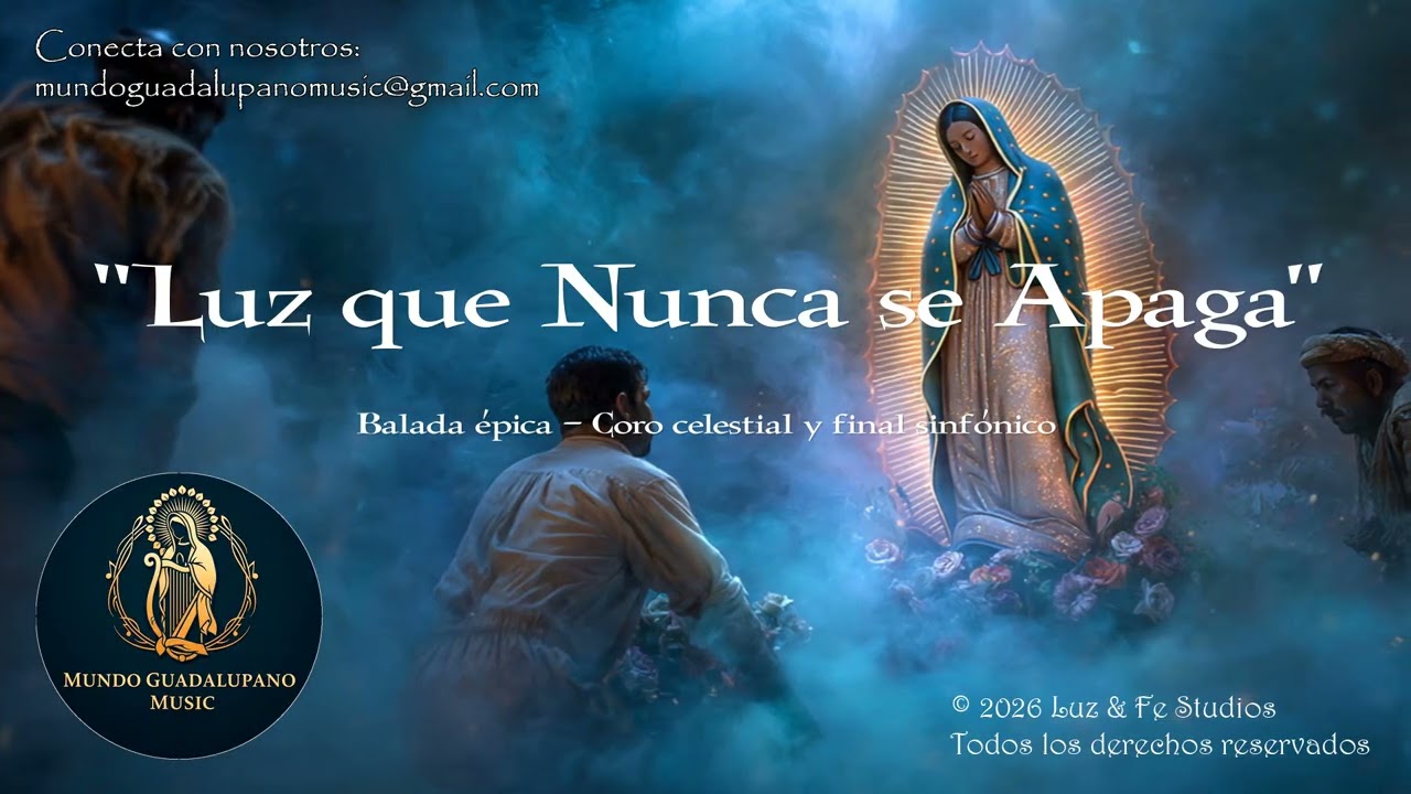 LUZ QUE NUNCA SE APAGA | Balada épica — Coro celestial y final sinfónico | Mundo Guadalupano Music