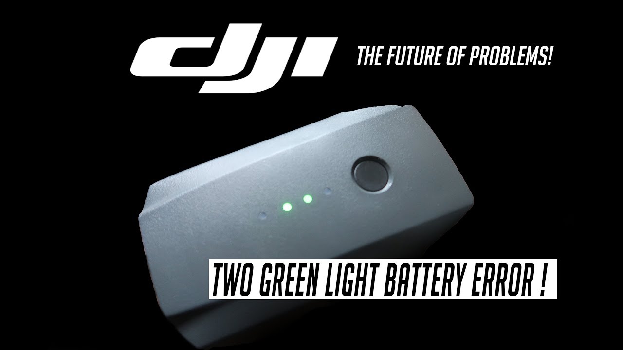 DJI Mavic Battery Issue - Fixed!!