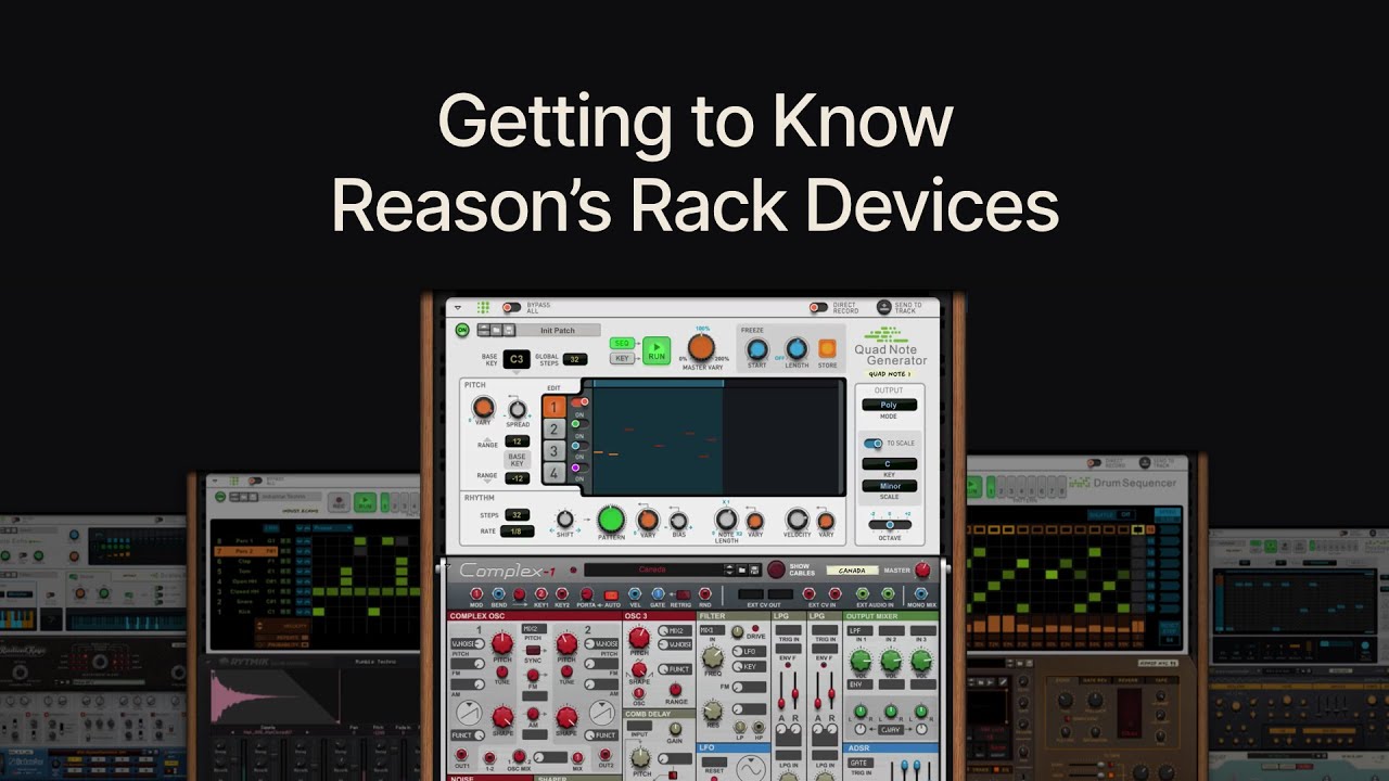 An Introduction to Reason 11 Devices