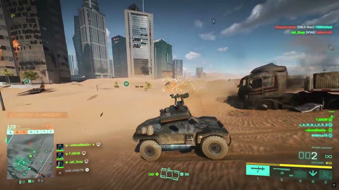 BF2042  40 and 2 Ram Action