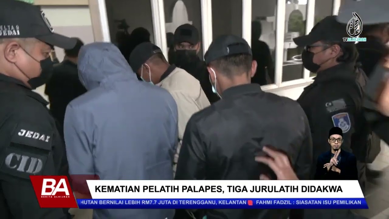 KEMATIAN PELATIH PALAPES: TIGA JURULATIH DIDAKWA