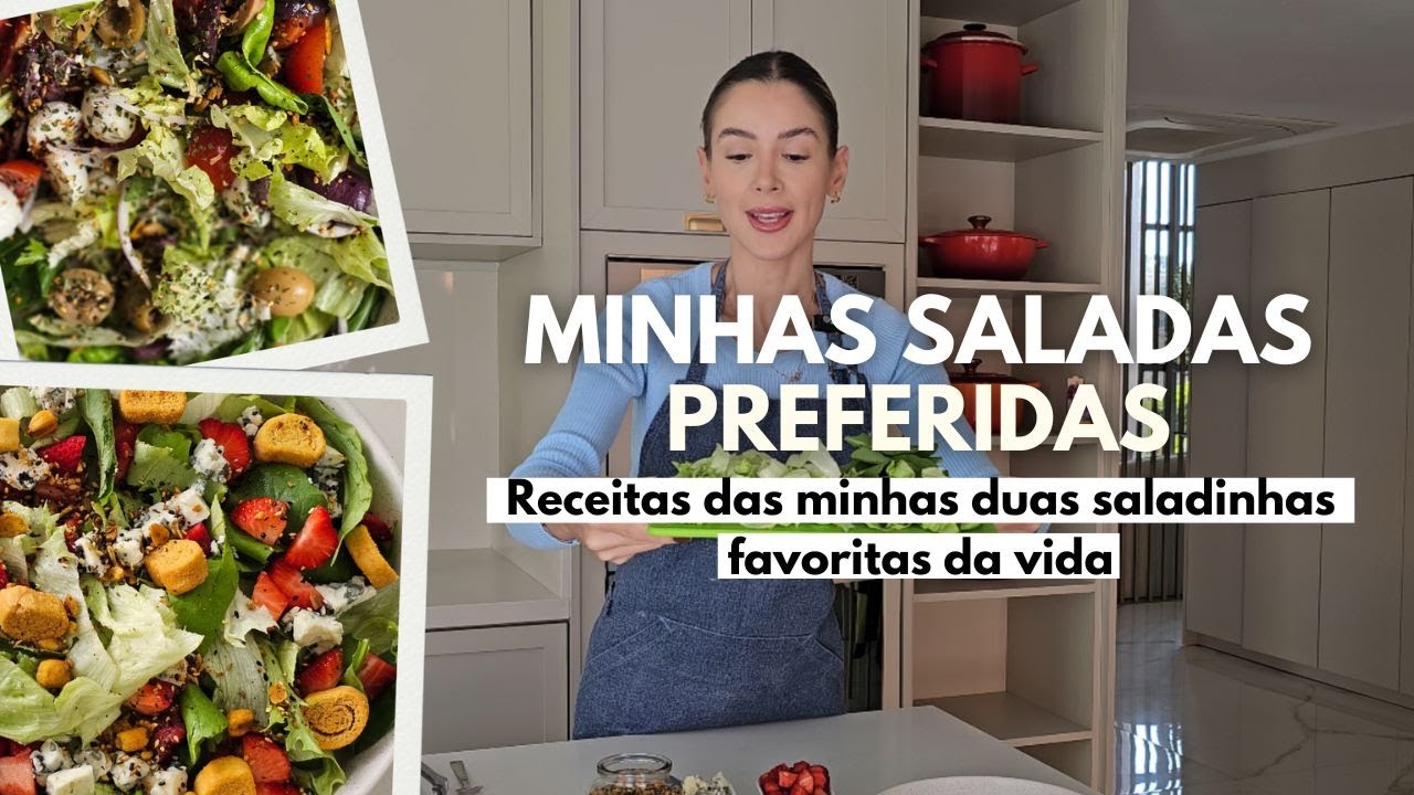 Minhas saladas preferidas - Receita de duas saladinhas favoritas