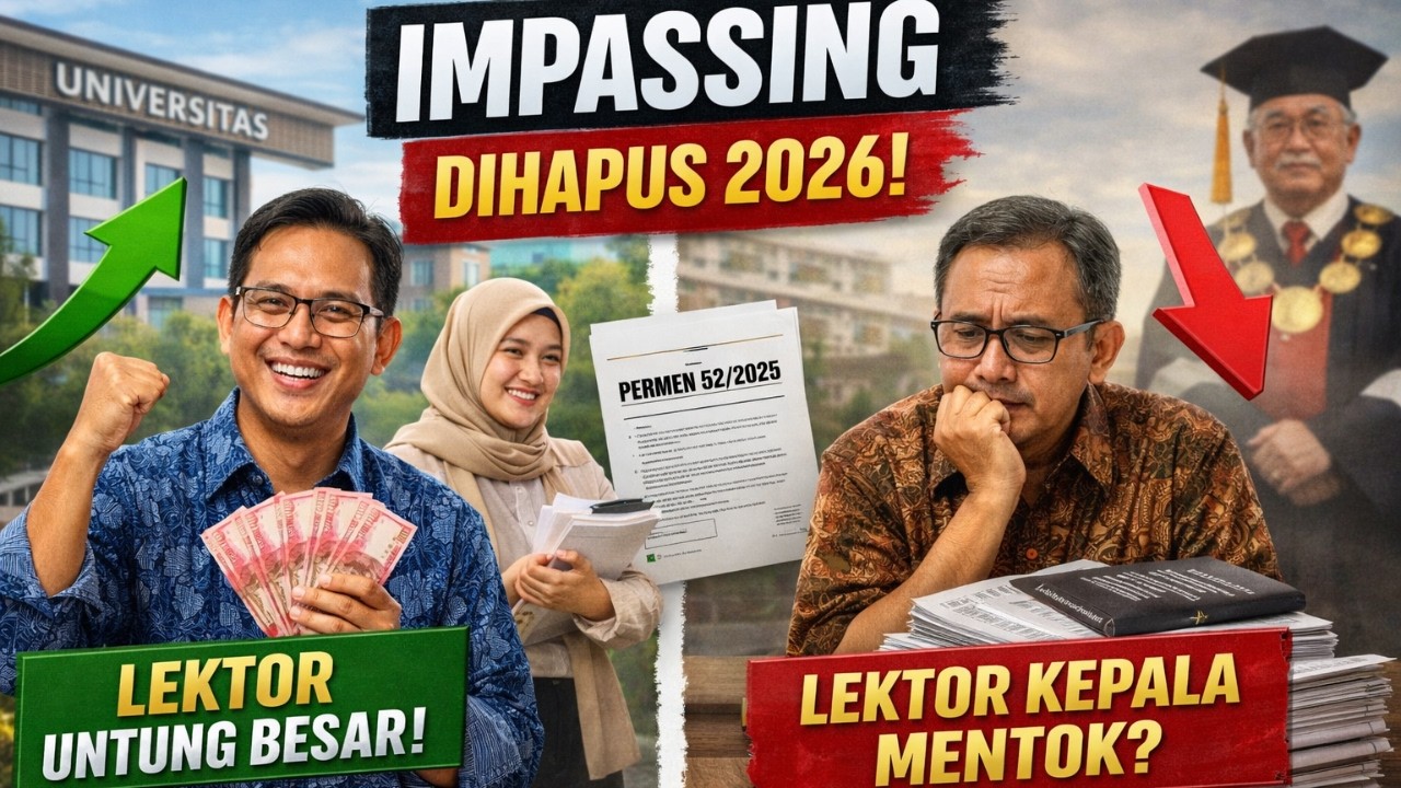 IMPASSING DIHAPUS 2026! SIAPA UNTUNG, SIAPA RUGI. FAKTA PENYETARAAN TUNJANGAN DOSEN | MIMBAR INTELEK