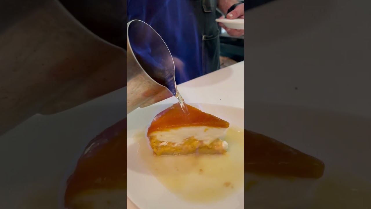 Tarta al Whisky chez Patxikuenea Erretegia à Lezo 🇪🇸 #travel #spain #sansebastian #asador