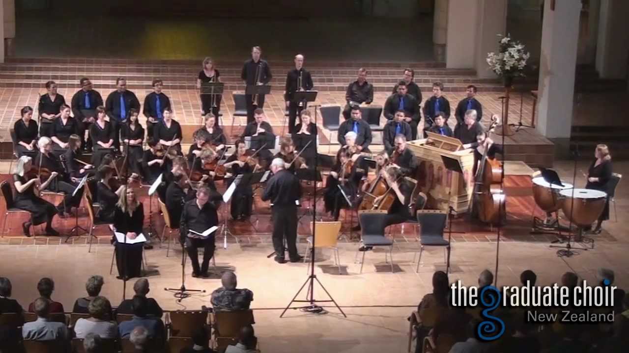Easter Oratorio BWV 249 - JS Bach - The Graduate Choir NZ and NZ Barok