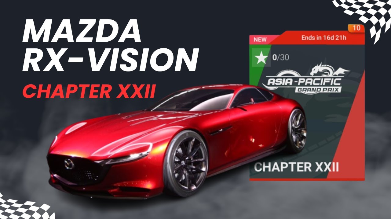 Chapter XXII: Winning a new legendary, Mazda RX-Vision [Top Drives]