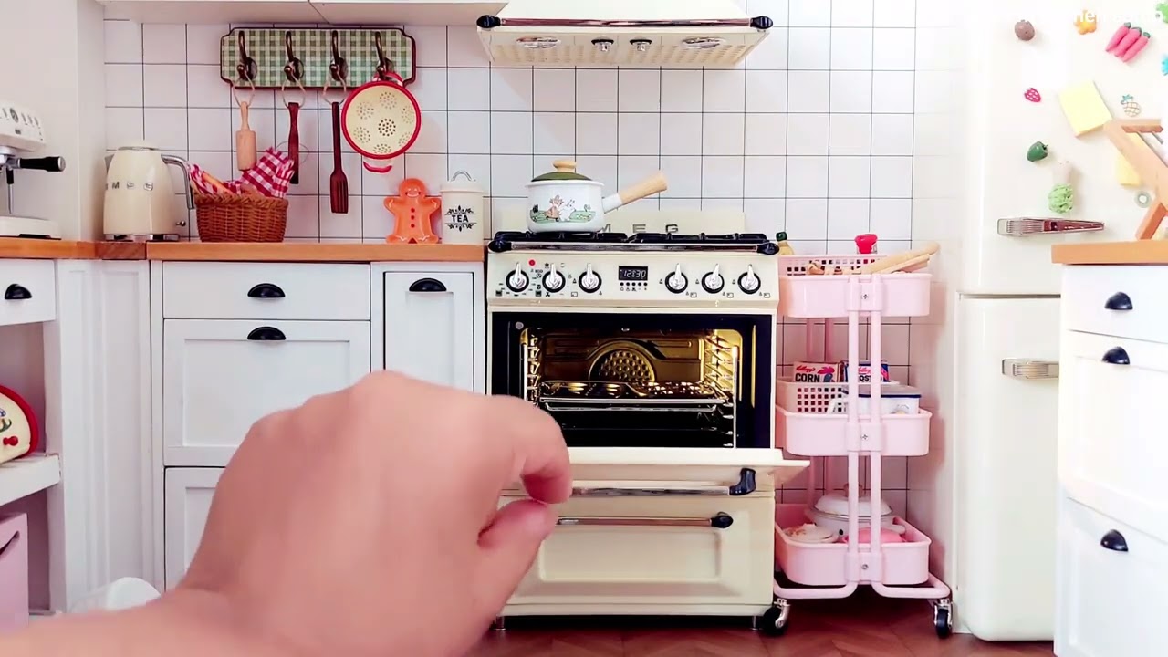 MINI KITCHEN SET 🥰 Miniature kitchen set