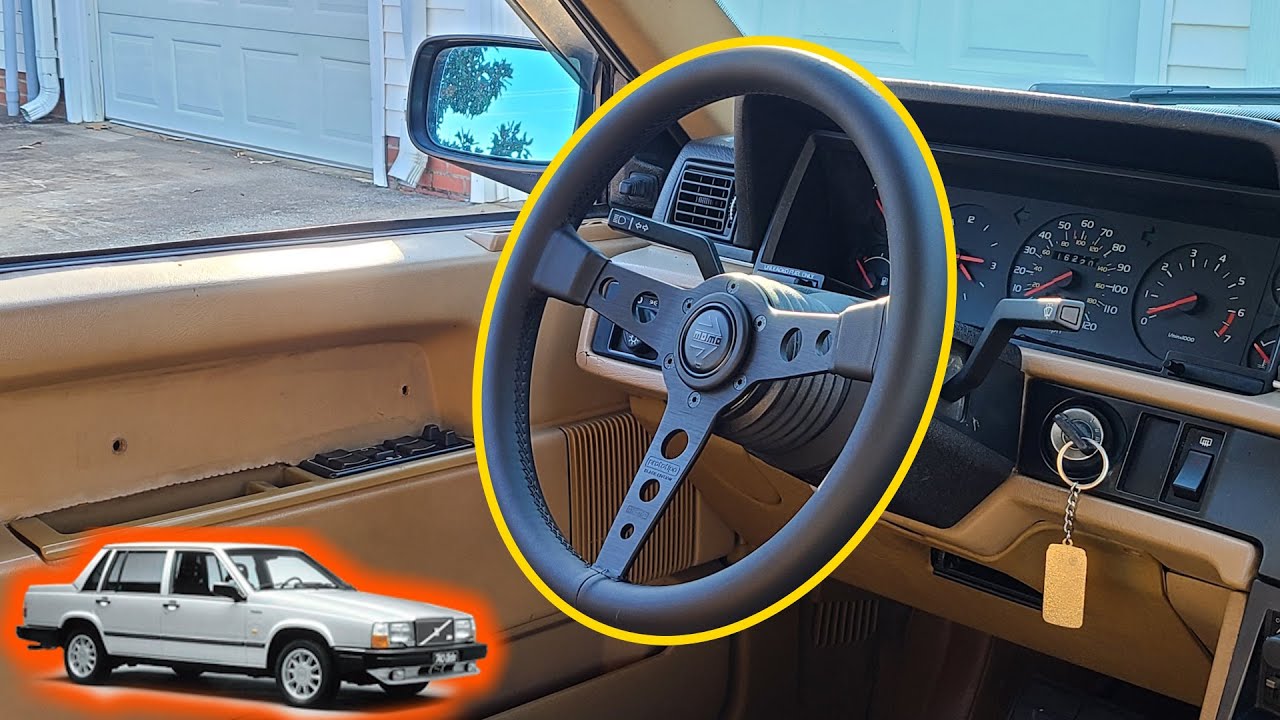 Volvo 740 / 760 Momo Steering Wheel & Boss Adapter Install