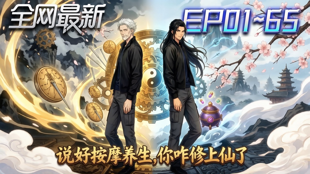 ⚡【首播漫剧】《说好按摩养生你咋修上仙了》💥第1~65集：死不瞑目！重生老翁竟觉醒续命系统，女顧客一來，神秘力量暴漲！ #修仙 #ai漫剧 #動畫 #繫統 #末世 #小欣说文