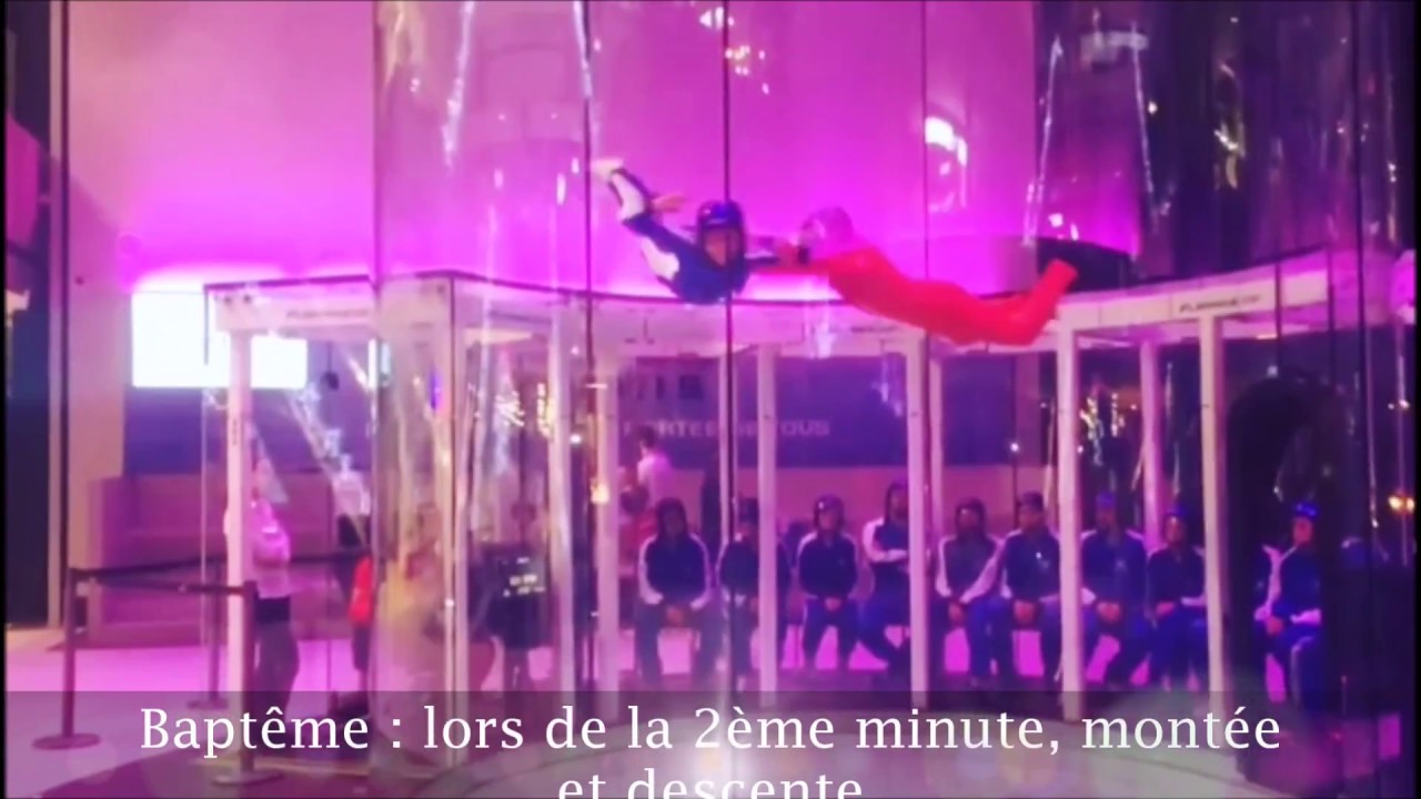 Ifly  : démo de la chute libre ! Vill'up / La Villette