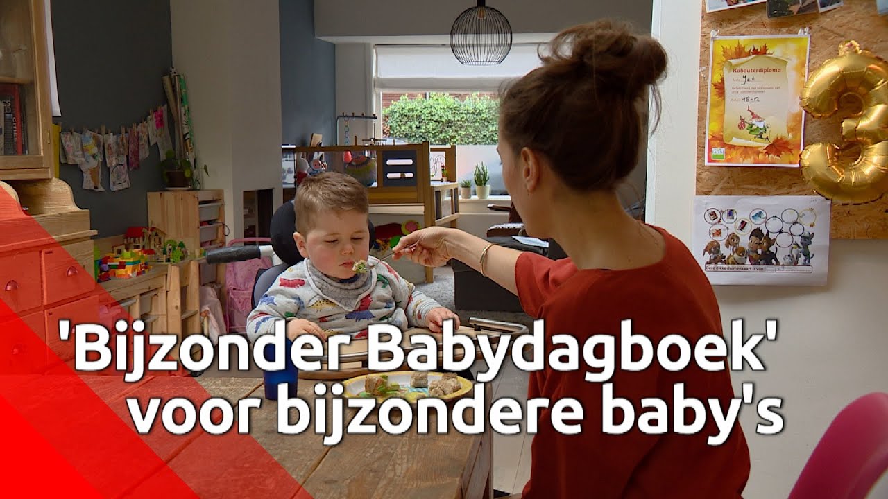 Moeder van Siebe schrijft 'Bijzonder babydagboek' voor ouders van kinderen met een beperking