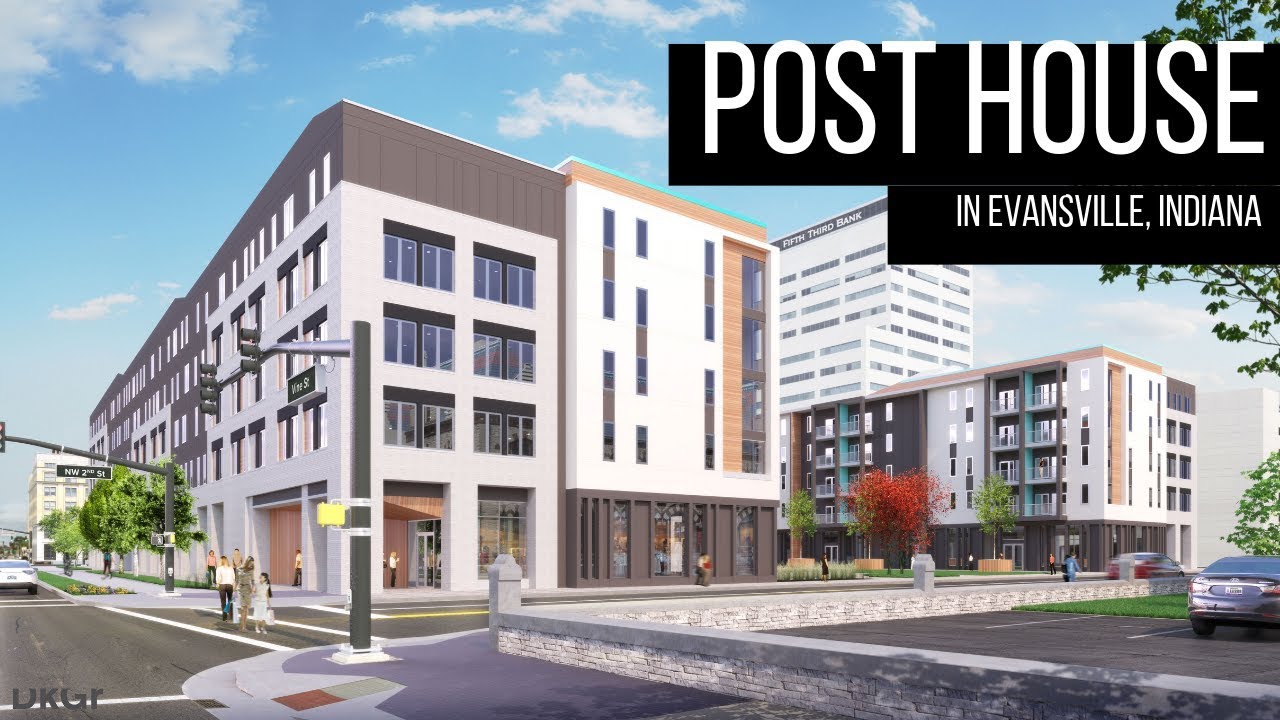 Post House, a new living experience in Evansville, Indiana
