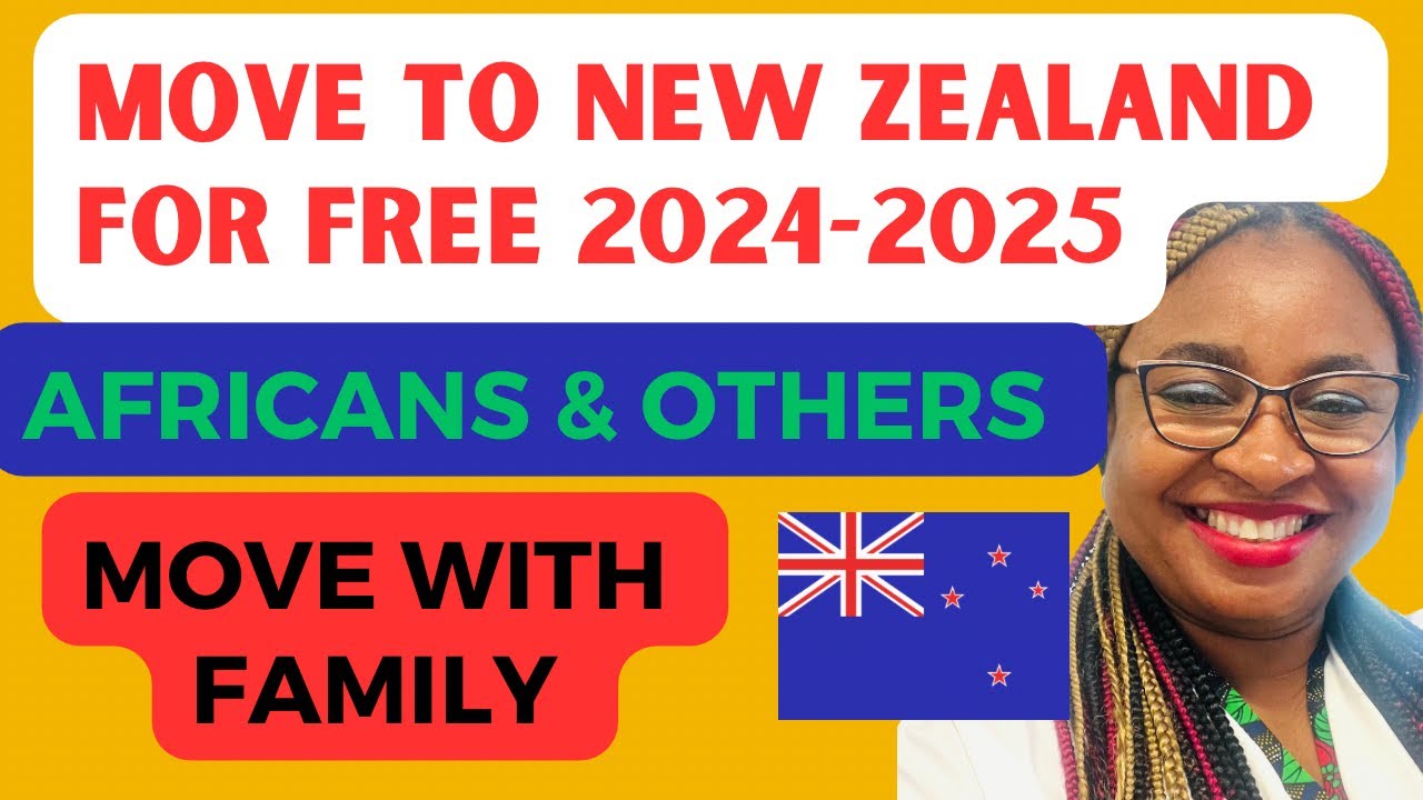 FREE MIGRATION TO NEW ZEALAND | For AFRICANS & OTHERs  | MOVE WITH FAMILY |  , NO Ielts