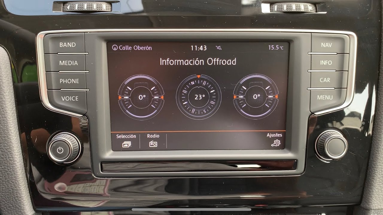Activate Offroad Mode MIB 2 Vw Golf 7 / Activar Modo OBDeleven VCDS ⛰