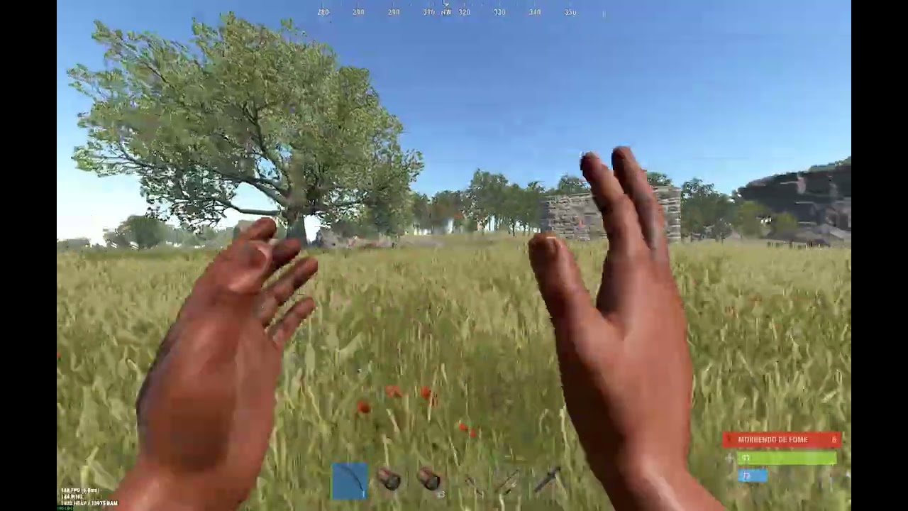 RUST - construi a casa e sobrevivi no incio do wipe