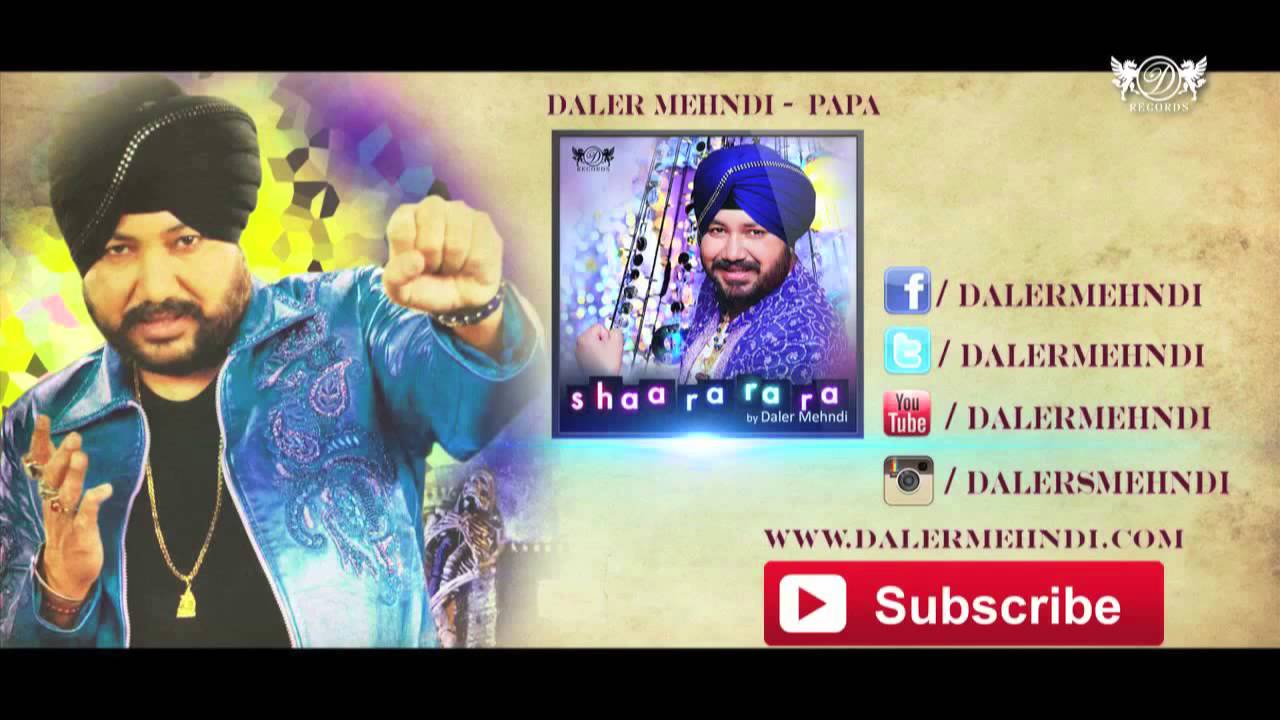 Number 1 Papa | Daler Mehndi | Offcial Music Video | Shaa Ra Ra Ra