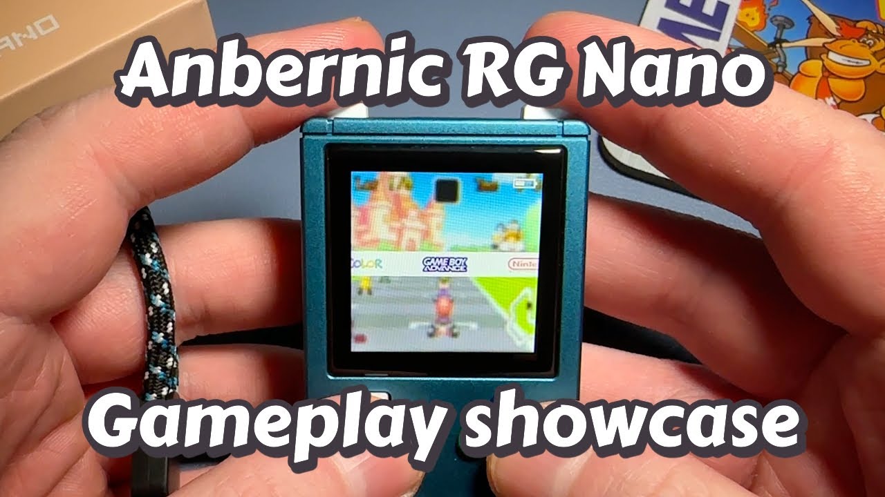 Anbernic RG Nano - Gameplay | 33 GAMES & 11 PLATFORMS | PSX, GBA, SNES, GBC, NGP