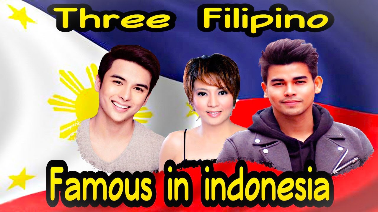 Three Filipino Famous And Live In Indonesia