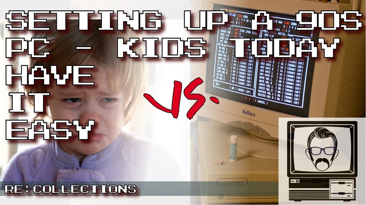 Setting up a 90s PC - Kids Today Have it Easy; RE:Collections | Nostalgia Nerd