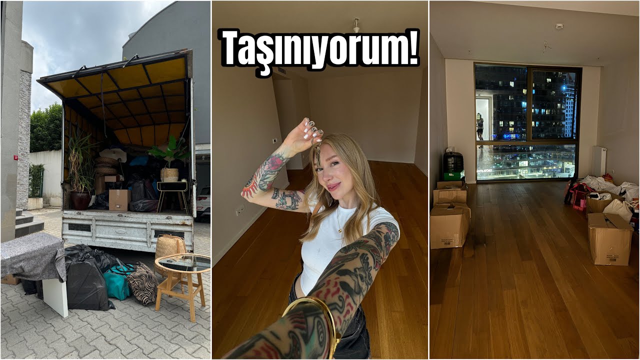 TAŞINIYORUM! | YENİ HAYATIMIN İLK VLOGU ✨