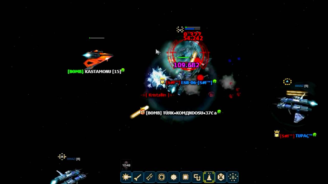 Darkorbit TR2 BOMB VS S#F&trade; (3-6) İ&ccedil; Savaş PART1