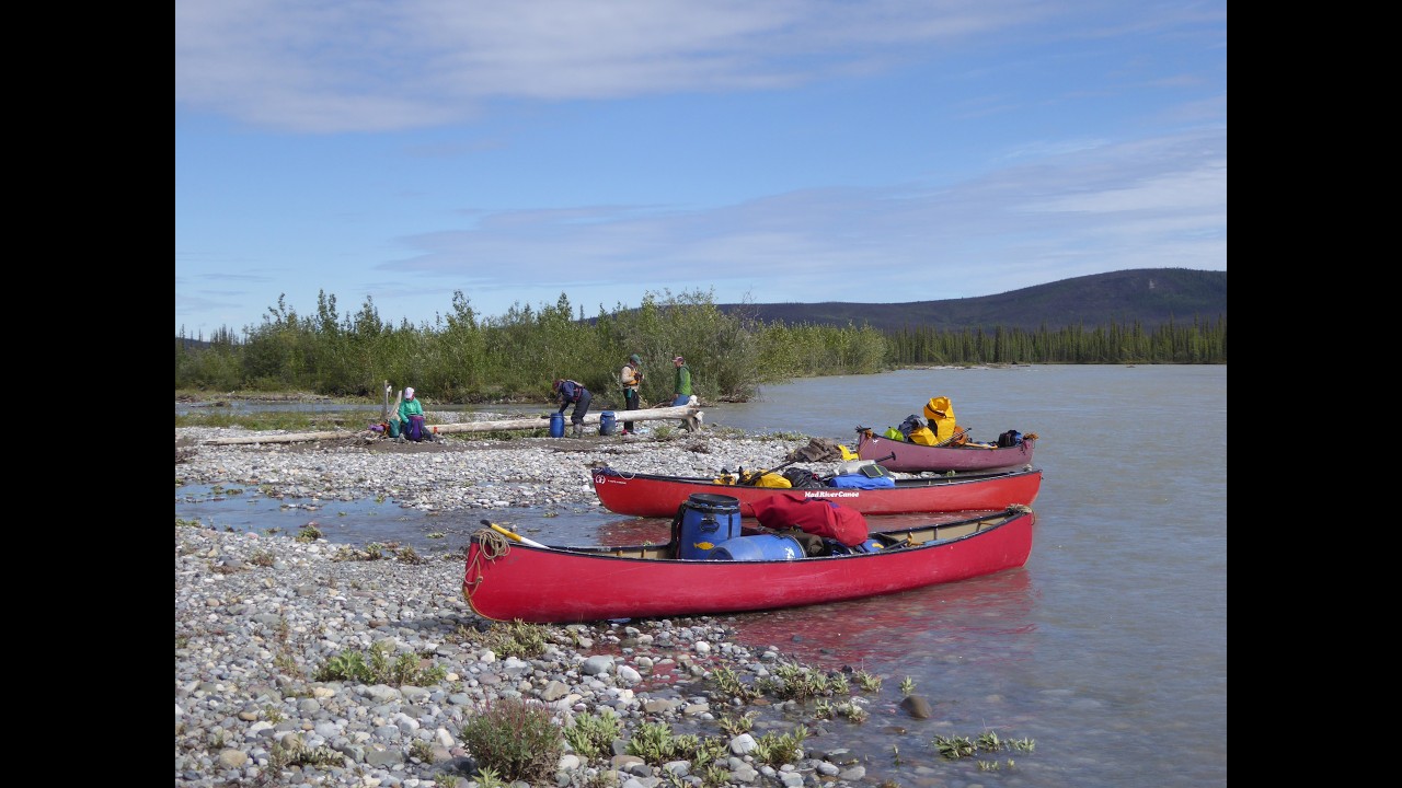 CANOEING THE WIND RIVER YUKON