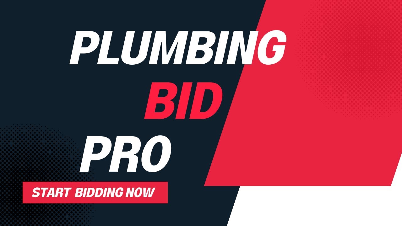 Plumbing Bid Pro &mdash; программа для расчета стоимости сантехнических работ №1!