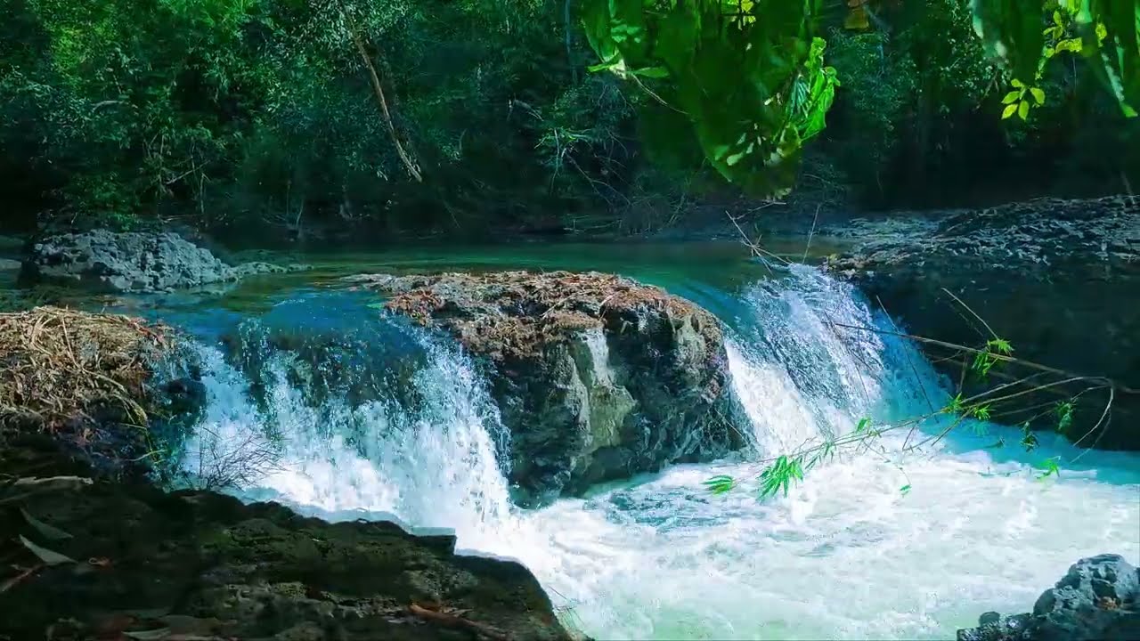 Waterfall Sound For Stress Relief, Good Health, Original Of Neture #016